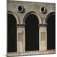 Side of Malatesta Temple-Leon Battista Alberti-Mounted Giclee Print