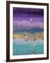 Side of the Moon - Canvas 1-Hilary Winfield-Framed Giclee Print