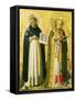 Side Panel Depicting St Dominic and St Nicholas, Perugia Altarpiece-Giovanni Da Fiesole-Framed Stretched Canvas