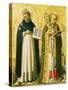 Side Panel Depicting St Dominic and St Nicholas, Perugia Altarpiece-Giovanni Da Fiesole-Stretched Canvas