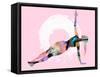 Side Plank Pose Sun-Tim Parker-Framed Stretched Canvas