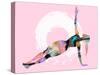 Side Plank Pose Sun-Tim Parker-Stretched Canvas