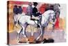 Side-Saddle at the Feria De Sevilla, 1998-Mark Adlington-Stretched Canvas