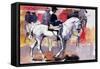 Side-Saddle at the Feria De Sevilla, 1998-Mark Adlington-Framed Stretched Canvas