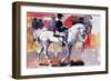 Side-Saddle at the Feria De Sevilla, 1998-Mark Adlington-Framed Giclee Print