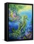 Side Saddle-Josephine Wall-Framed Stretched Canvas