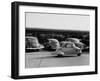 Side Shot of a German Made Messer Schmidt Driving Down the Road-Ralph Crane-Framed Photographic Print