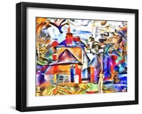 side view,2017-Alex Caminker-Framed Giclee Print