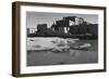 Side View Of Adobe House With Water In Foreground" Acoma Pueblo [NHL New Mexico]." 1933-1942-Ansel Adams-Framed Art Print