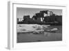 Side View Of Adobe House With Water In Foreground" Acoma Pueblo [NHL New Mexico]." 1933-1942-Ansel Adams-Framed Art Print