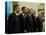 Side View of All Living Presidents and Newly Elected Barack Obama, January 7, 2009-null-Stretched Canvas