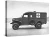 Side View of Ambulance-George Strock-Stretched Canvas