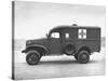 Side View of Ambulance-George Strock-Stretched Canvas