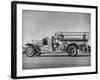 Side View of Army Fire Engine Truck-null-Framed Photographic Print