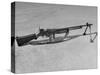 Side View of Browning Automatic Rifle-Myron Davis-Stretched Canvas