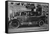 Side View of Mercedes-Benz Automobile-null-Framed Stretched Canvas