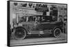 Side View of Mercedes-Benz Automobile-null-Framed Stretched Canvas