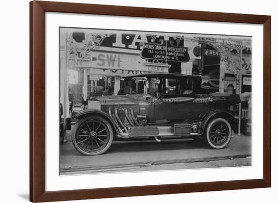 Side View of Mercedes-Benz Automobile-null-Framed Photographic Print