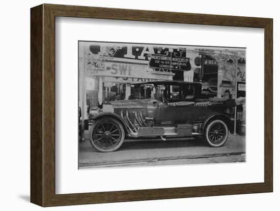 Side View of Mercedes-Benz Automobile-null-Framed Photographic Print