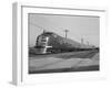 Side View of Passenger Train-null-Framed Photographic Print