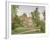 Side View of Raleigh House, Brixton Hill, Lambeth, London, 1887-John Crowther-Framed Giclee Print