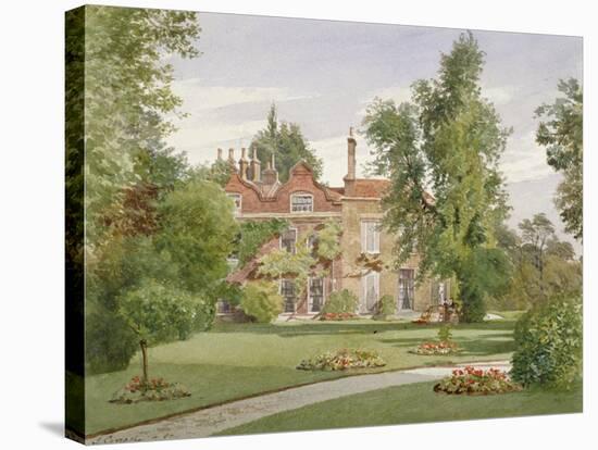 Side View of Raleigh House, Brixton Hill, Lambeth, London, 1887-John Crowther-Stretched Canvas