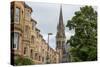 Side View of Vintage Facades in Edinburgh-F.C.G.-Stretched Canvas