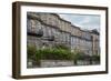 Side View of Vintage Facades in Edinburgh-F.C.G.-Framed Art Print