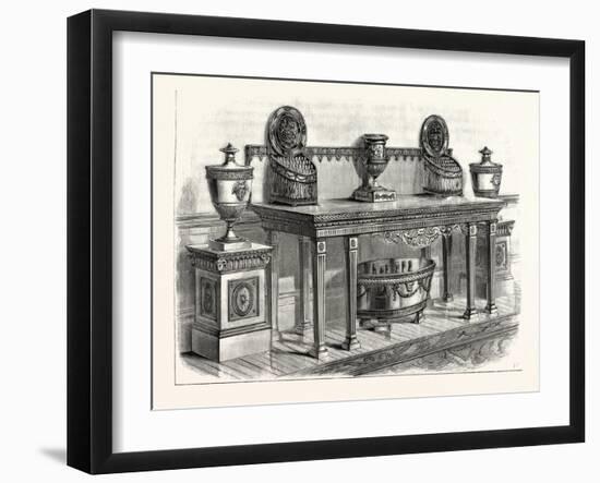 Sideboard, 1770, UK-Robert Adam-Framed Giclee Print