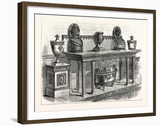 Sideboard, 1770, UK-Robert Adam-Framed Giclee Print