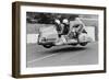 Sidecar TT Race, Isle of Man, 1970-null-Framed Photographic Print