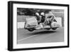 Sidecar TT Race, Isle of Man, 1970-null-Framed Photographic Print