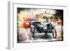 Sidecars - In the Style of Oil Painting-Philippe Hugonnard-Framed Giclee Print