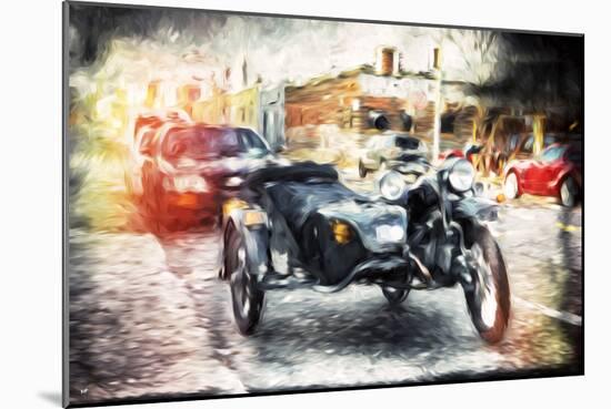 Sidecars - In the Style of Oil Painting-Philippe Hugonnard-Mounted Giclee Print