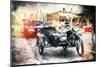 Sidecars - In the Style of Oil Painting-Philippe Hugonnard-Mounted Giclee Print