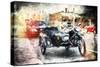 Sidecars - In the Style of Oil Painting-Philippe Hugonnard-Stretched Canvas