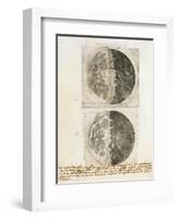 Sidereus Nuncius (Starry Messenger) with Drawings of the Phases and Surface of the Moon-Galileo Galilei-Framed Giclee Print