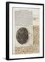 Sidereus Nuncius (Starry Messenger) with Drawings of the Phases and Surface of the Moon-Galileo Galilei-Framed Giclee Print