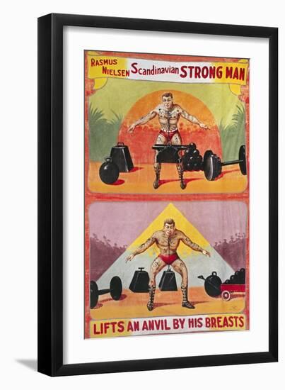 Sideshow Poster, C1945-Nieman Eisman-Framed Giclee Print