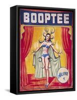 Sideshow Poster, C1955-null-Framed Stretched Canvas