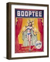 Sideshow Poster, C1955-null-Framed Giclee Print