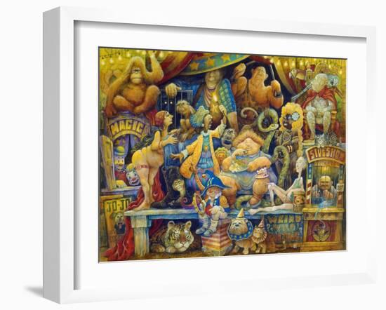 Sideshow-Bill Bell-Framed Giclee Print