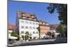 Sidewalk Cafe at the Schlossplatz Square-Markus Lange-Mounted Photographic Print