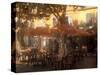 Sidewalk Cafe, Bastia, Corsica, France, Mediterranean-James Gritz-Stretched Canvas