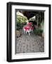 Sidewalk Cafe in Acapulco, Mexico-Terry Eggers-Framed Photographic Print