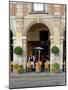 Sidewalk Cafe in the Marais, Paris, France-Lisa S^ Engelbrecht-Mounted Photographic Print