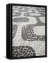 Sidewalk Ipanema-felvas-Framed Stretched Canvas