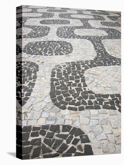 Sidewalk Ipanema-felvas-Stretched Canvas