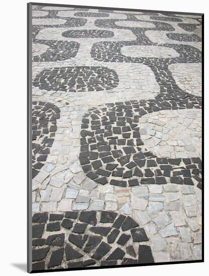 Sidewalk Ipanema-felvas-Mounted Photographic Print