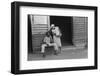 Sidewalk scene in Alabama, 1936-Walker Evans-Framed Photographic Print